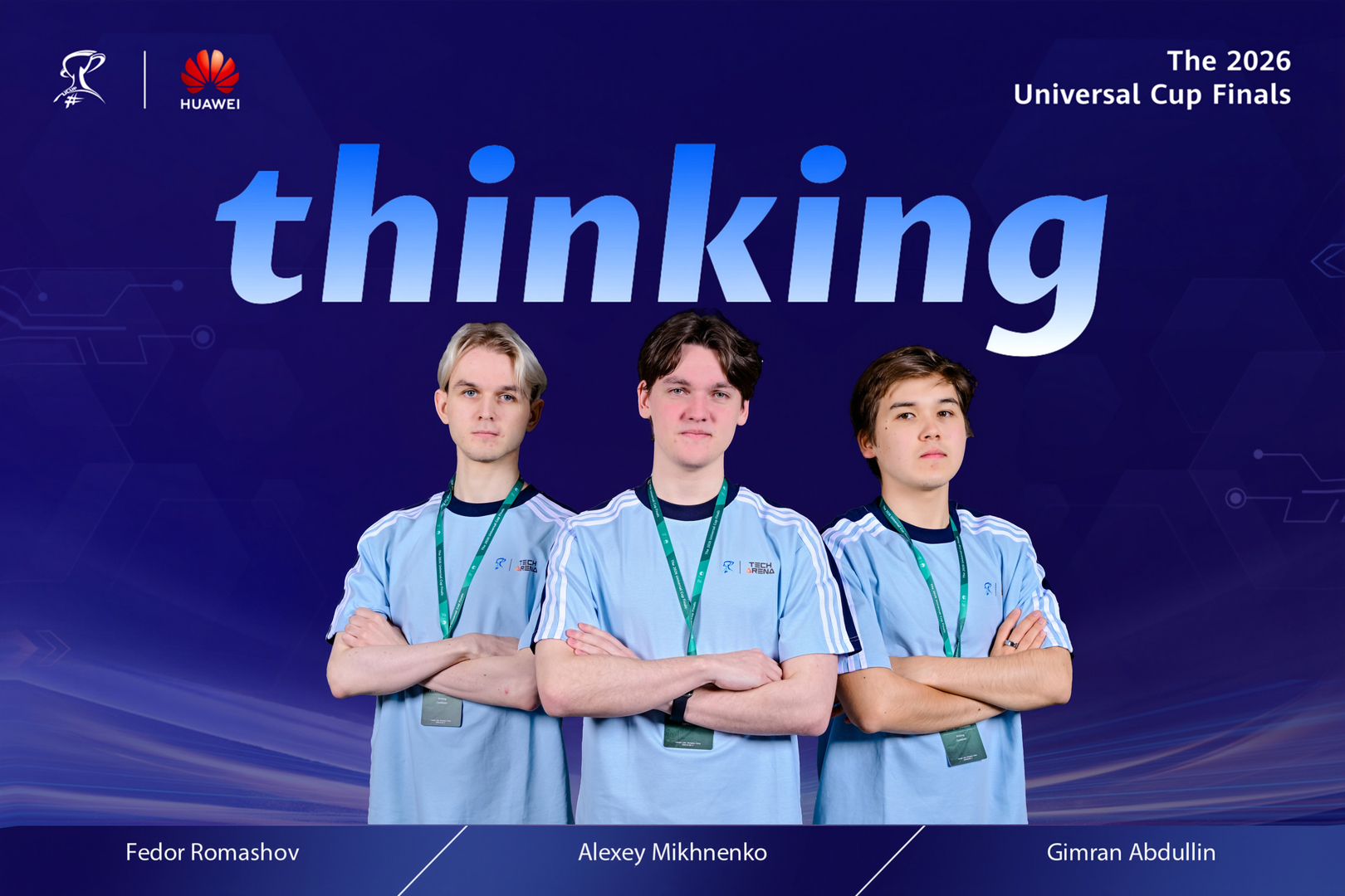 Picture of team thinking